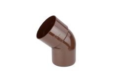 glinmet kolano rury spustowej 45 75 mm brązowe kaczmarek