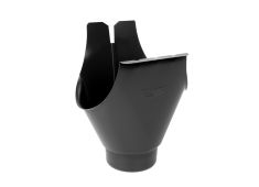 glinmet lej rynnowy spustowy metalowy czarny 150/100 foroof strotex stal