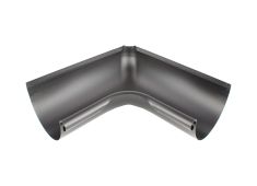 glinmet narożnik wewnętrzny metalowy 125 mm czarny system kaskada