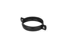 glinmet obejma metalowa z dyblem 75 mm czarna kaczmarek
