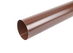 glinmet rura spustowa 4 m 100 mm brązowa foroof strotex stal