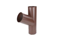 glinmet trójnik rury spustowej brązowy 100 mm system kaskada