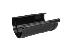 glinmet złączka rynny 125 mm czarna kaczmarek