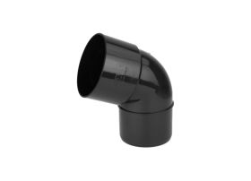 glinmet kolano rury spustowej 67 75 mm czarne kaczmarek