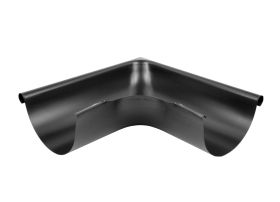 glinmet narożnik zewnętrzny 150 mm metalowy czarny strotex stal foroof glinmet
