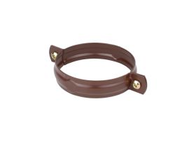glinmet obejma metalowa z dyblem 100 mm brązowa kaczmarek