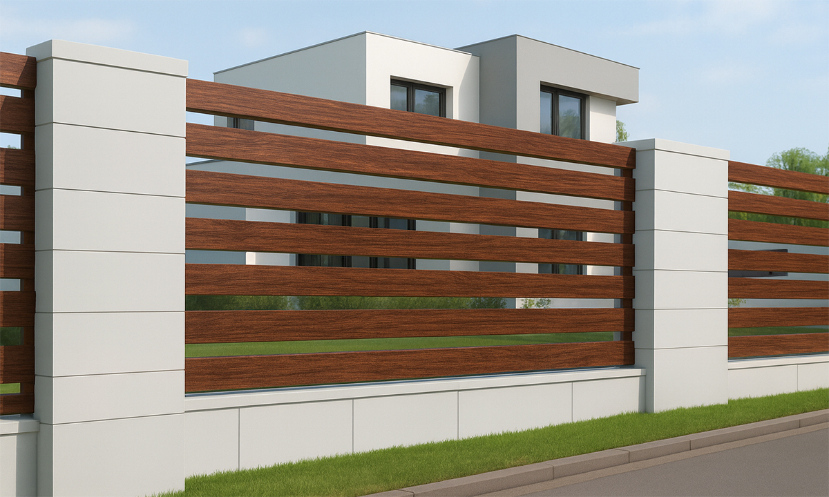Deska metalowa panel ogrodzeniowy