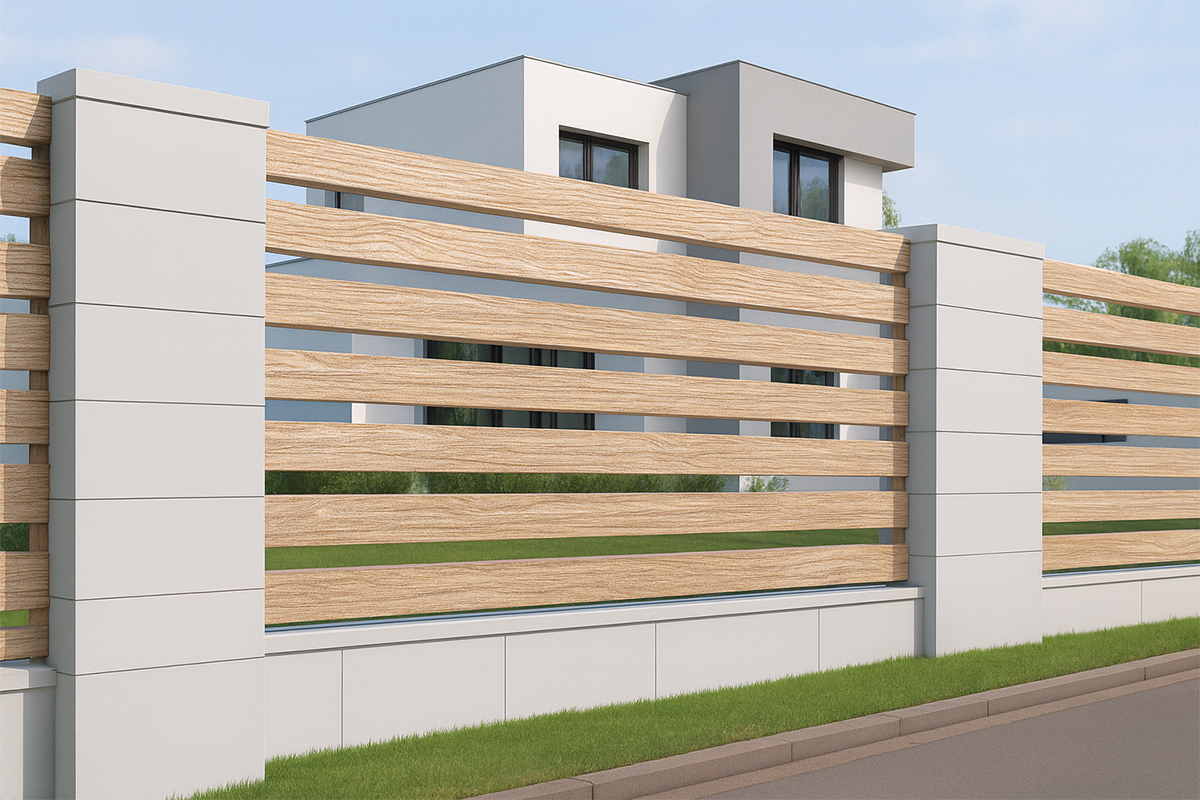 Deska panel ogrodzeniowy