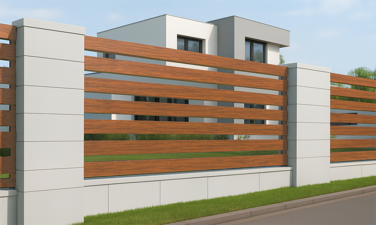 Deska metalowa panel ogrodzeniowy