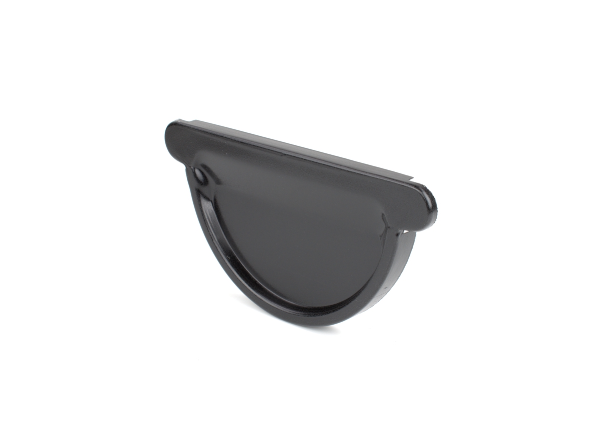 denko zakończenie rynny 125 mm czarne system kaskada glinmet