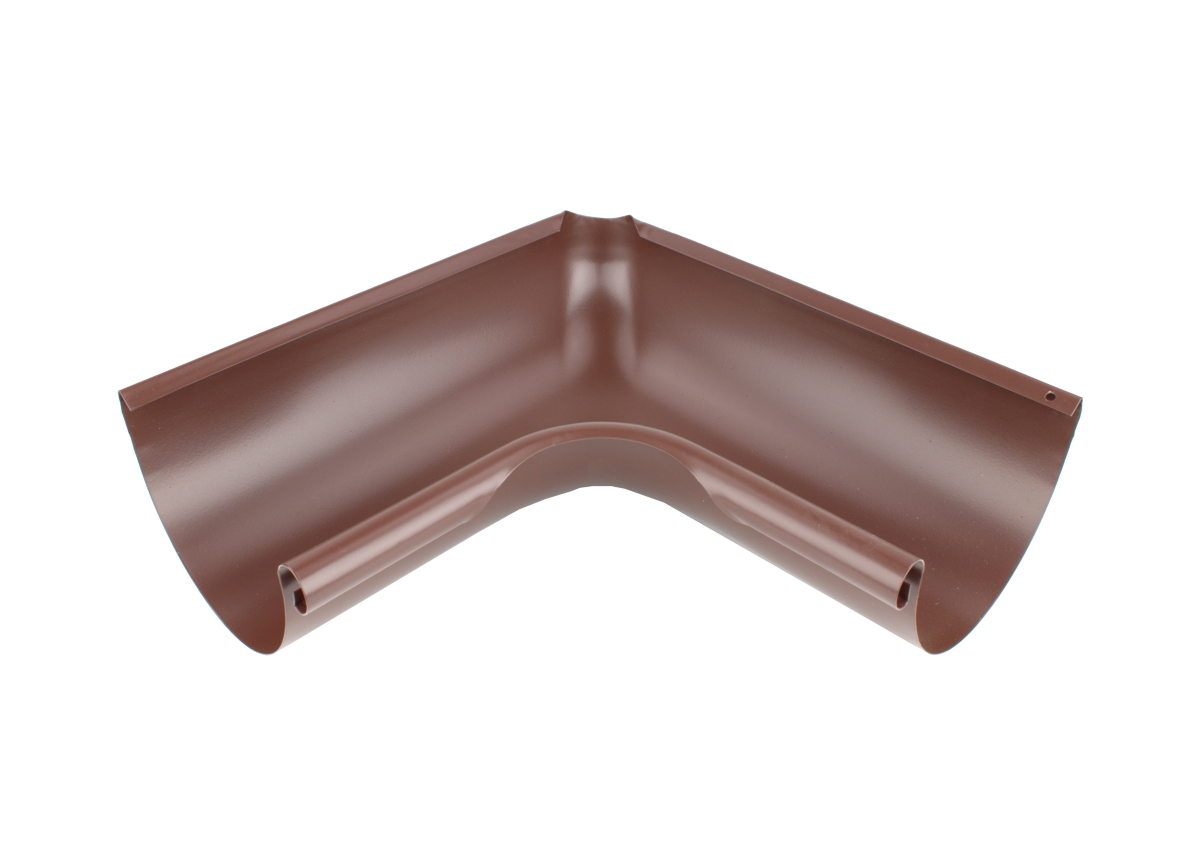 narożnik wewnętrzny 125 mm metalowy brązowy system kaskada glinmet