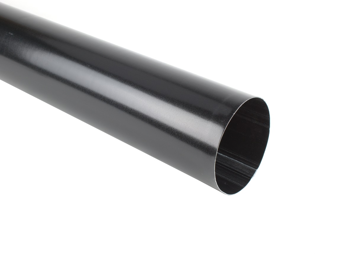 rura spustowa czarny strotexstal foroof 1 m 100 mm glinmet